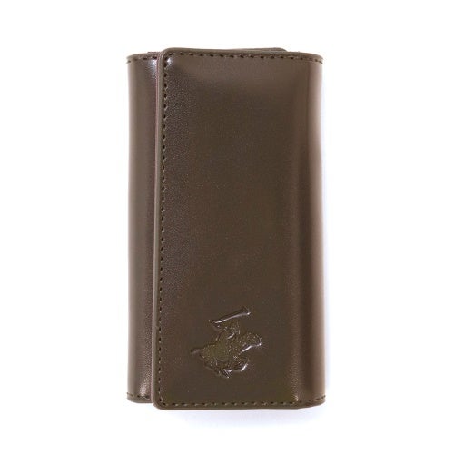 ビバリーヒルズポロクラブ キーケース メンズ ブラウン BEVERLY HILLS POLO CLUB BHG-M1006 ダークブラウン/ブラウン