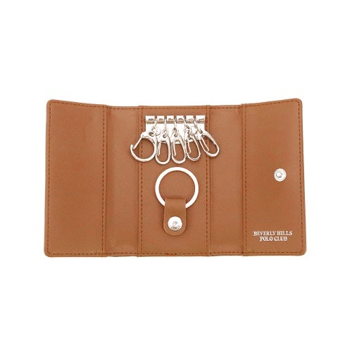 ビバリーヒルズポロクラブ キーケース メンズ ブラウン BEVERLY HILLS POLO CLUB BHG-M1006 ダークブラウン/ブラウン