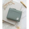 ビバリーヒルズポロクラブ 二つ折り財布 レディース ブルー BEVERLY HILLS POLO CLUB BHG-L1011 サックスブル－
