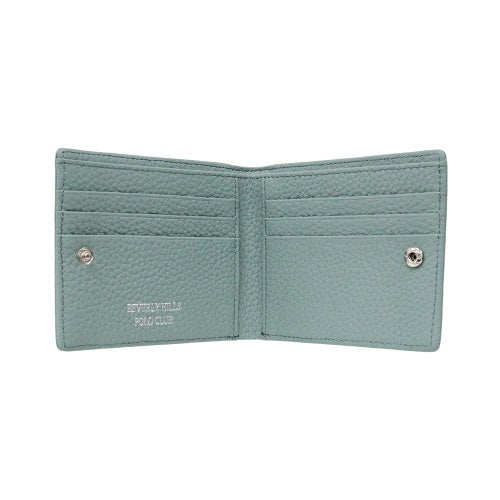 ビバリーヒルズポロクラブ 二つ折り財布 レディース ブルー BEVERLY HILLS POLO CLUB BHG-L1011 サックスブル－