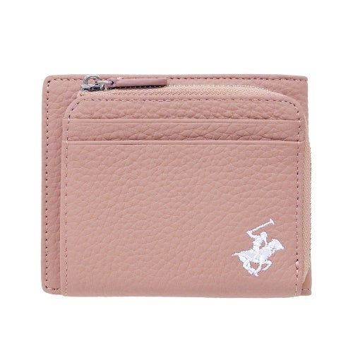 ビバリーヒルズポロクラブ 二つ折り財布 レディース ピンク BEVERLY HILLS POLO CLUB BHG-L1011 スモ－キ－ピンク