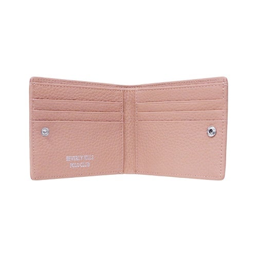 ビバリーヒルズポロクラブ 二つ折り財布 レディース ピンク BEVERLY HILLS POLO CLUB BHG-L1011 スモ－キ－ピンク
