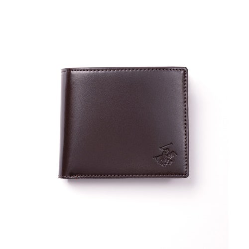 ビバリーヒルズポロクラブ 二つ折り財布 メンズ ブラウン BEVERLY HILLS POLO CLUB BHG-M1002 ダークブラウン/ブラウン