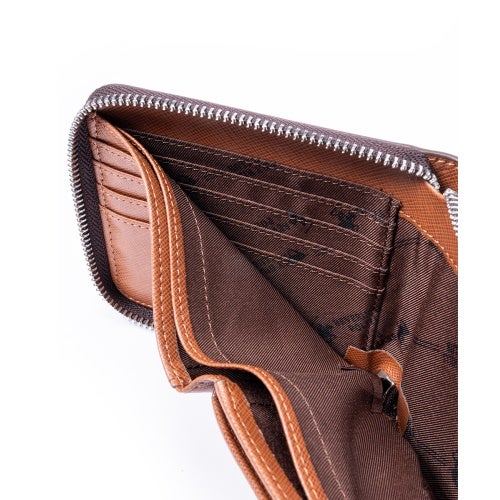 ビバリーヒルズポロクラブ 二つ折り財布 メンズ ブラウン BEVERLY HILLS POLO CLUB BHG-M1004 ダークブラウン/ブラウン