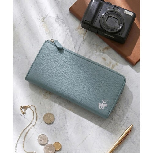 ビバリーヒルズポロクラブ 長財布 レディース ブルー BEVERLY HILLS POLO CLUB BHG-L1010 サックスブル－