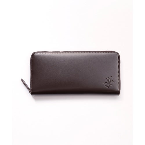 ビバリーヒルズポロクラブ 長財布 メンズ ブラウン BEVERLY HILLS POLO CLUB BHG-M1001 ダークブラウン/ブラウン