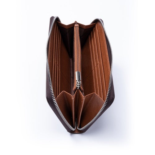 ビバリーヒルズポロクラブ 長財布 メンズ ブラウン BEVERLY HILLS POLO CLUB BHG-M1001 ダークブラウン/ブラウン