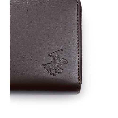 ビバリーヒルズポロクラブ 長財布 メンズ ブラウン BEVERLY HILLS POLO CLUB BHG-M1001 ダークブラウン/ブラウン