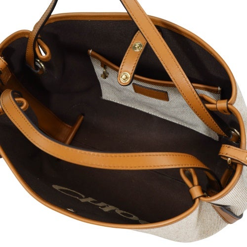 クロエ ショルダーバッグ レディース CHLOE CLOVER HAND BAG ブラウン