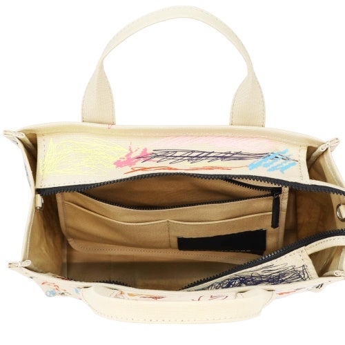希少 マークジェイコブス THE TOTE BAG ラインストーン 2way マークジェイコブス ショルダーバッグ レディース THE PUNK SCRIBBLE