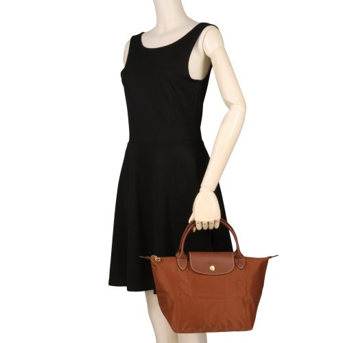 ロンシャン ハンドバッグ レディース LE PLIAGE TOP-HANDLE S ル プリアージュ ブラウン LONGCHAMP 1621 089 504 COGNAC