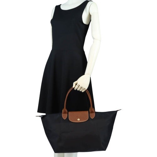ロンシャン ハンドバッグ レディース LE PLIAGE プリアージュハンドバックＭ ブラック LONGCHAMP 1626 089 001 BLACK