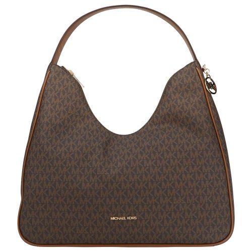 マイケルコース ハンドバッグ レディース Nayla Medium Signature Logo Shoulder Bag ブラウン MICHAEL KORS 35F5G5ZL6B BROWN