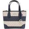 マイケルコース ハンドバッグ レディース Eva XS Signature Logo Convertible Crossbody ネイビー MICHAEL KORS 35S6SV0T0I NAVY