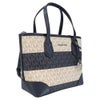 マイケルコース ハンドバッグ レディース Eva XS Signature Logo Convertible Crossbody ネイビー MICHAEL KORS 35S6SV0T0I NAVY