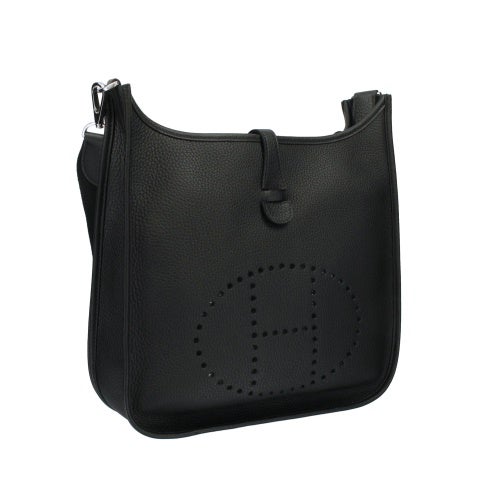 エルメス エブリンIII ノアール トリヨンクレマンス シルバー金具 K刻印 ショルダーバッグ レディース エブリンIII HERMES Evelyne PM
