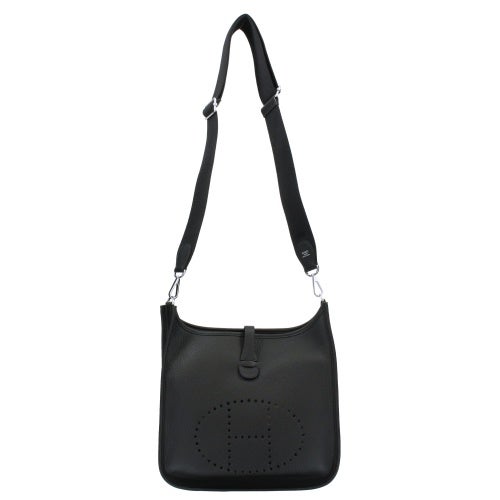エルメス エブリンIII ノアール トリヨンクレマンス シルバー金具 K刻印 ショルダーバッグ レディース エブリンIII HERMES Evelyne PM