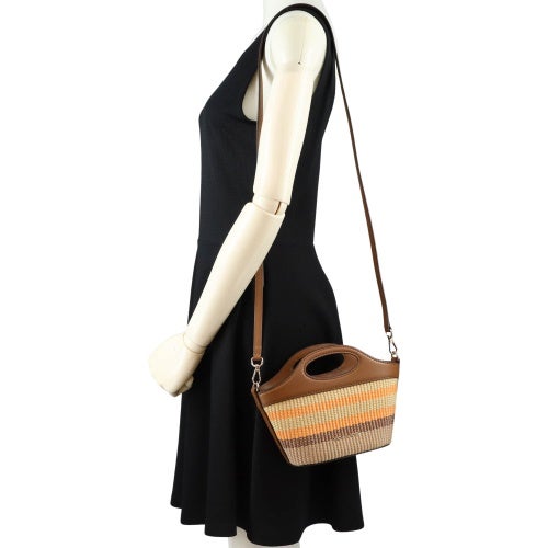 マイケルコース ショルダーバッグ レディース TATUM クロスボディ スモール ブラウン MICHAEL KORS 35S6GTAC1W RAD ORANGE ML