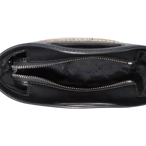 マイケルコース ショルダーバッグ レディース TATUM クロスボディ スモール ブラック MICHAEL KORS 35S6STAC1W BLACK