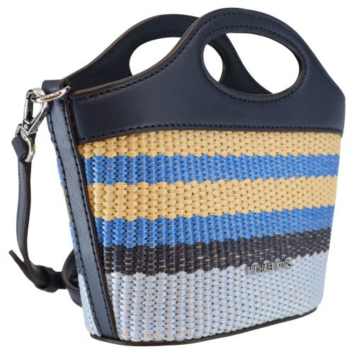 マイケルコース ショルダーバッグ レディース TATUM クロスボディ スモール ブルー MICHAEL KORS 35S6STAC1W NAVY