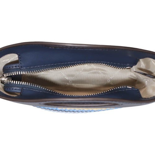 マイケルコース ショルダーバッグ レディース TATUM クロスボディ スモール ブルー MICHAEL KORS 35S6STAC1W NAVY