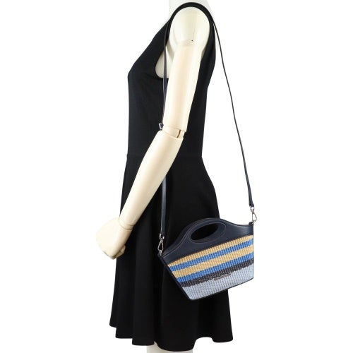 マイケルコース ショルダーバッグ レディース TATUM クロスボディ スモール ブルー MICHAEL KORS 35S6STAC1W NAVY