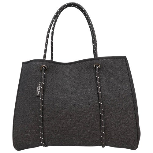 ウィローベイ ショルダーバッグ レディース Daydreamer Neoprene Tote ブラック WILLOW BAY 1016 Black Denim
