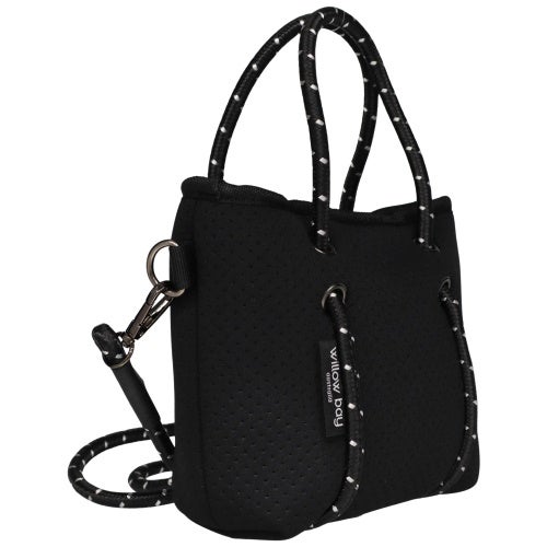 ウィローベイ ショルダーバッグ レディース Boutique Tiny Neoprene Zip Tote ブラック WILLOW BAY 1170 BLACK