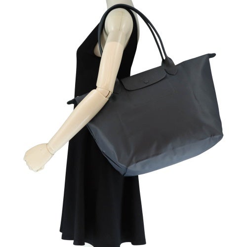 ロンシャン トートバッグ レディース LE PLIAGE ONE プリアージュワンショルダーＬ グレー LONGCHAMP 1899 979 012 ANTHRACITE