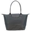 ロンシャン トートバッグ レディース LE PLIAGE ONE プリアージュワンショルダーＭ グレー LONGCHAMP 2605 979 012 ANTHRACITE