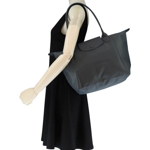 ロンシャン トートバッグ レディース LE PLIAGE ONE プリアージュワンショルダーＭ グレー LONGCHAMP 2605 979 012 ANTHRACITE