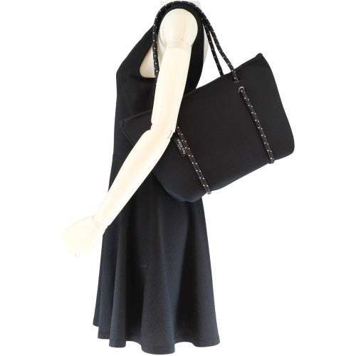 ウィローベイ トートバッグ レディース Boutique Mini Neoprene Zip Tote ブラック WILLOW BAY 1160 BLACK