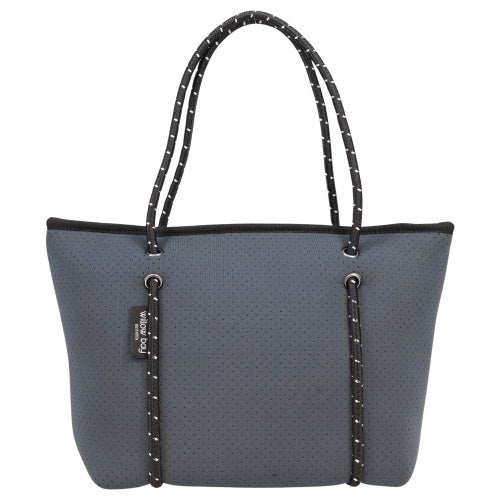 ウィローベイ トートバッグ レディース Boutique Mini Neoprene Zip Tote グレー WILLOW BAY 1162 CHARCOAL