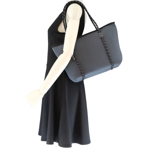 ウィローベイ トートバッグ レディース Boutique Mini Neoprene Zip Tote グレー WILLOW BAY 1162 CHARCOAL