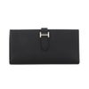 エルメス ベアンスフレ エプソン ブラック シルバー金具 G刻印 HERMES Bearn Soufflet