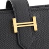 エルメス ベアンスフレ エプソン ブラック ゴールド金具 K刻印 HERMES Bearn Soufflet
