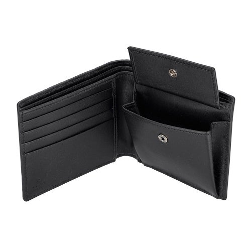 グッチ 二つ折り財布 レディース GGエンブレム コインウォレット ブラック GUCCI 850177 AAFDV 1000