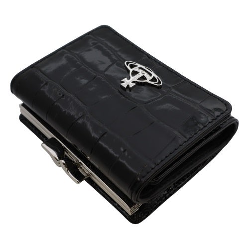 ヴィヴィアンウエストウッド 二つ折り財布 レディース ブラック Vivienne Westwood 51010018 L0039 N401 BLACK