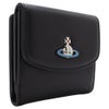 ヴィヴィアンウエストウッド 二つ折り財布 レディース ブラック Vivienne Westwood 51150003 L001L N403 BLACK