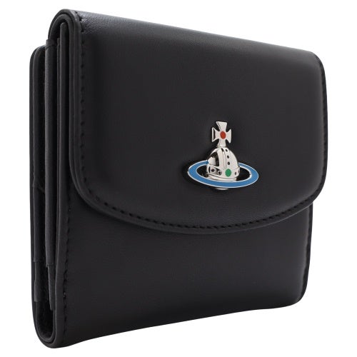 ヴィヴィアンウエストウッド 二つ折り財布 レディース ブラック Vivienne Westwood 51150003 L001L N403 BLACK