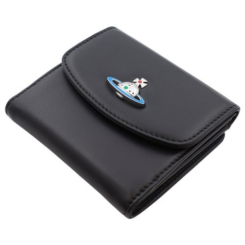 ヴィヴィアンウエストウッド 二つ折り財布 レディース ブラック Vivienne Westwood 51150003 L001L N403 BLACK