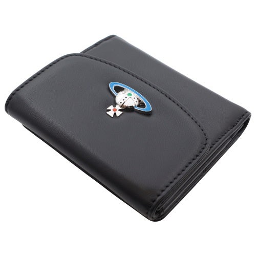 ヴィヴィアンウエストウッド 二つ折り財布 レディース ブラック Vivienne Westwood 51150003 L001L N403 BLACK