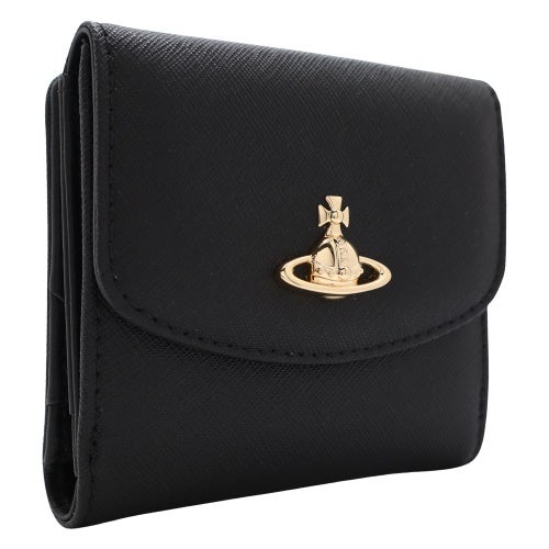 ヴィヴィアンウエストウッド 二つ折り財布 レディース ブラック Vivienne Westwood 51150003 L001N N403 BLACK