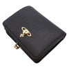 ヴィヴィアンウエストウッド がま口 二つ折り財布 レディース ブラック Vivienne Westwood 5115002XW S000B N402 BLACK 3D ORB