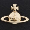 ヴィヴィアンウエストウッド がま口 二つ折り財布 レディース ブラック Vivienne Westwood 5115002XW S000B N402 BLACK 3D ORB