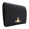 ヴィヴィアンウエストウッド 二つ折り財布 レディース ブラック Vivienne Westwood 51150030W S000B N402 BLACK 3D ORB