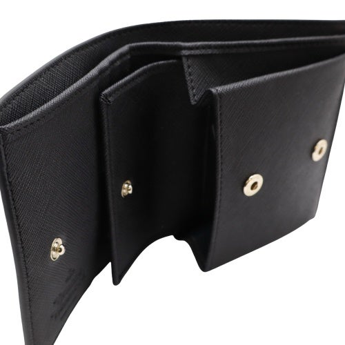 ヴィヴィアンウエストウッド 二つ折り財布 レディース ブラック Vivienne Westwood 51150030W S000B N402 BLACK 3D ORB