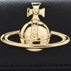 ヴィヴィアンウエストウッド 三つ折り財布 レディース ブラック Vivienne Westwood 5115002TW S000B N402 BLACK 3D ORB