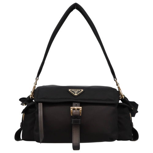 プラダ ショルダーバッグ レディース ブラック PRADA 1BD394 V NOO