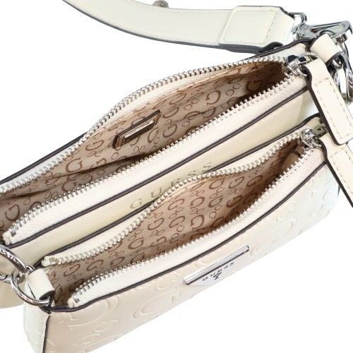 ゲス ショルダーバッグ レディース ホワイト GUESS AA186770 CRE CREAM